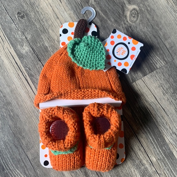 Little Me Other - 0-6 month crochet baby set